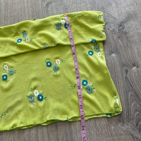 forest fairy mesh floral tube top - Picture 5 of 7